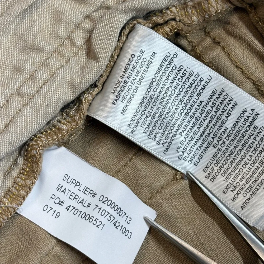 Polo Ralph Lauren‎ Mens Slim Fit Khaki Tan Twill 5-Pocket Pants 31x30.5